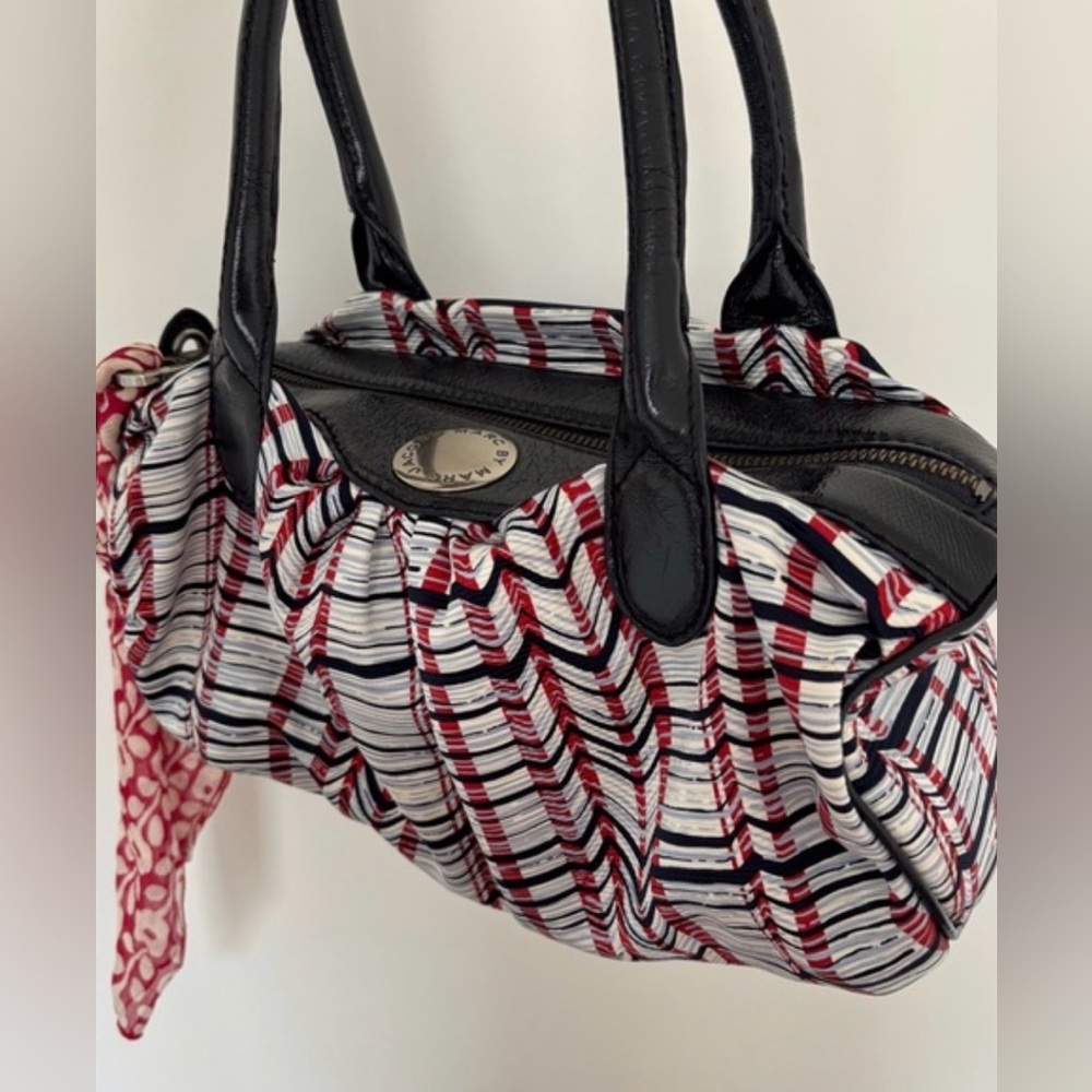 439- vintage Marc by Marc Jacobs fabric shoulder bag